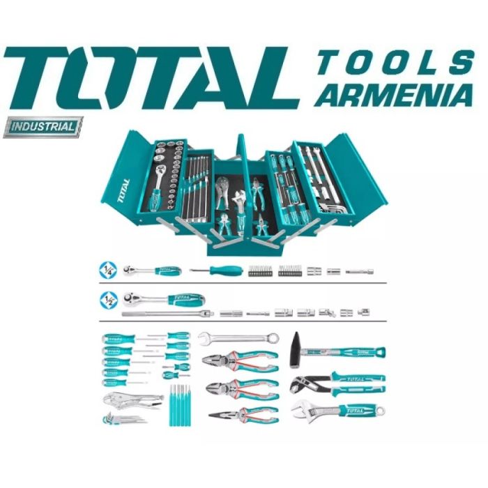 Набор инструментов в ящике 108 шт. (THTCS121081)