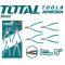 Աքցանների հավաքածու 4 կտոր TOTAL THTJ214041 19346