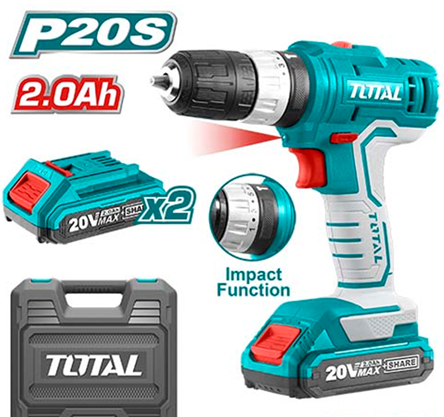 Li-ion Impact Drill 20V 2Аh (TIDLI20012)
