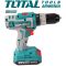 Li-ion Cordless Impact Drill / 20V / 2А / 55Nm / +1 Battery / INDUSTRIAL (TIDLI20031)