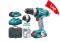 20V Cordless Hammer Drill / 2А / 45Nm / +1 Battery (TIDLI20025)