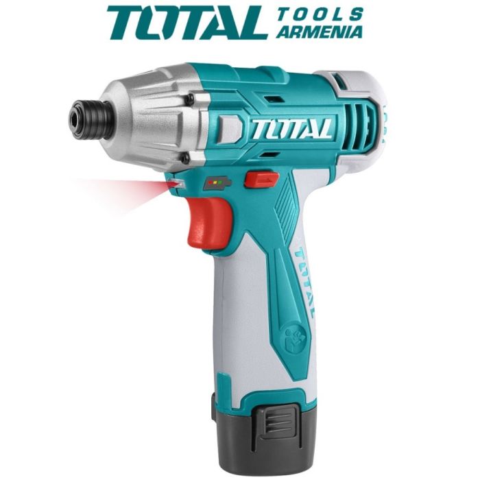 Cordless Power Impact Wrenches (Screwdriver) / 12 В/1,5А/ 100 Нм  + 1 батарея (TIDLI228121)