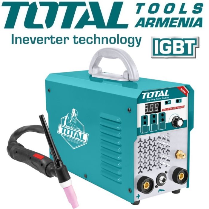Եռակցման սարք արգոնային TOTAL TIG1601 23459
