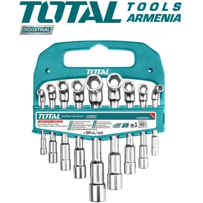 Набор угловых торцевых ключей 9шт. (TLASWT0901)