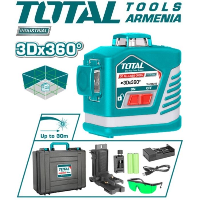 3D All-Lines Green Laser (TLL255245)