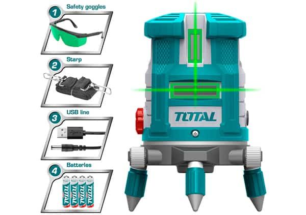 Self-Leveling Line Laser(green laser beams) (TLL305205)