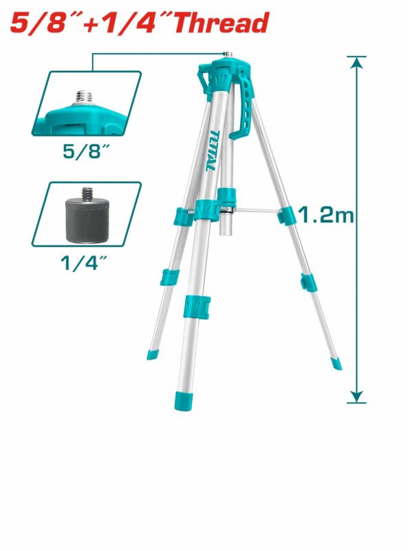 Tripod for laser levels  TOTAL TLLT01152