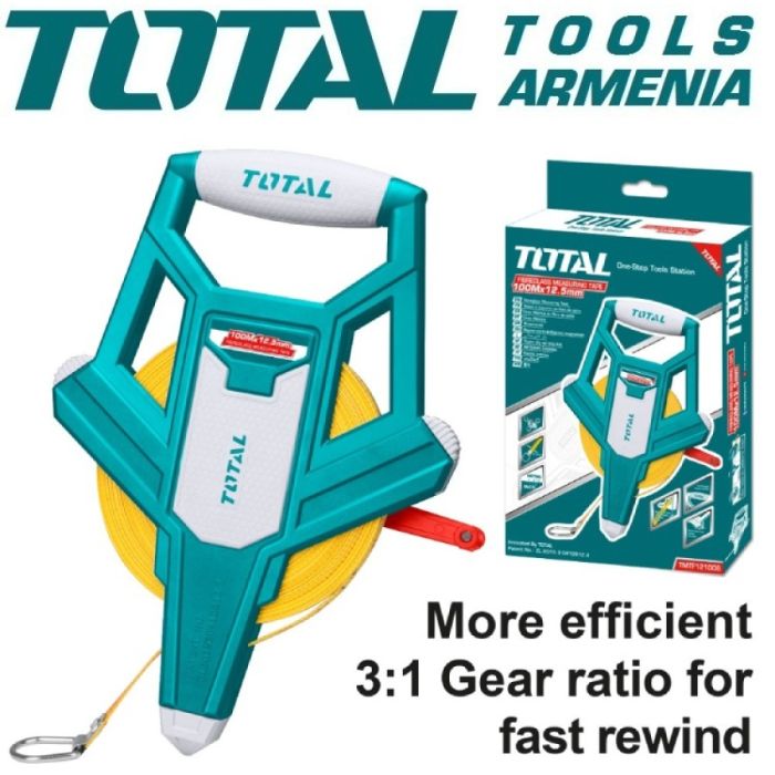 Fibreglass measuring tape 100m (TMTF121006)