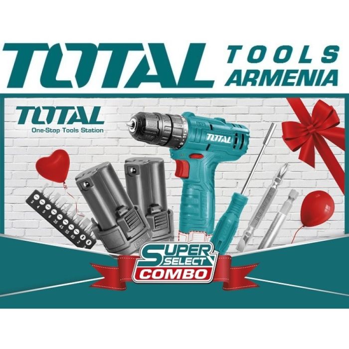 Lithium-ion drill 12V set (TOSLI22111)