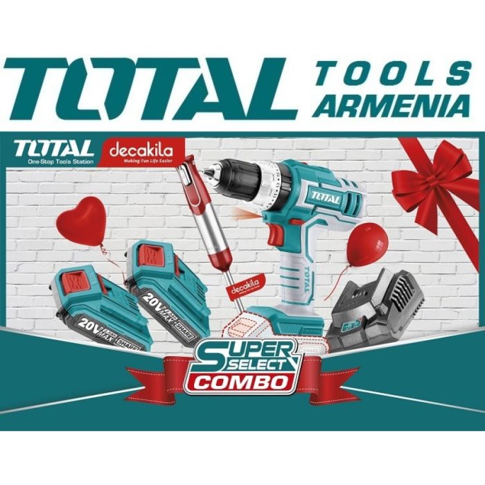 Li-Ion 2pcs Combo Kit 20V (TOSLI22112)