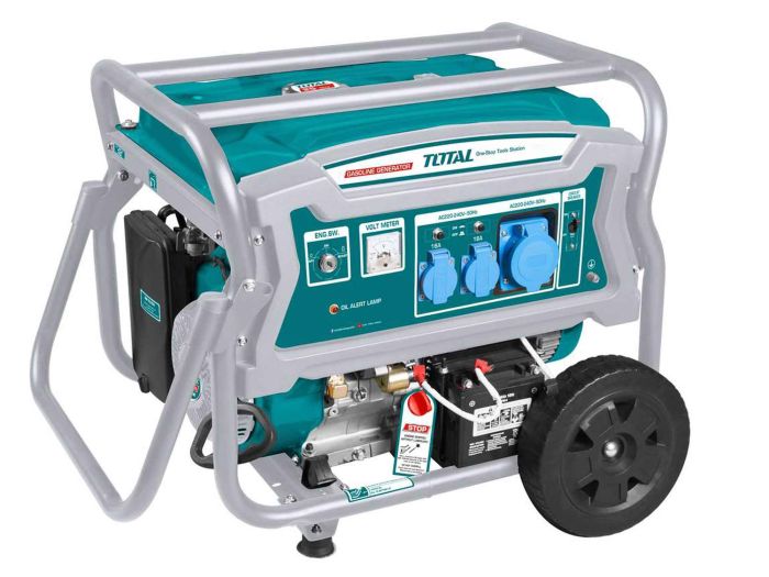 Генератор бензиновый (Стартерам) 6500 Вт    (TP165006)