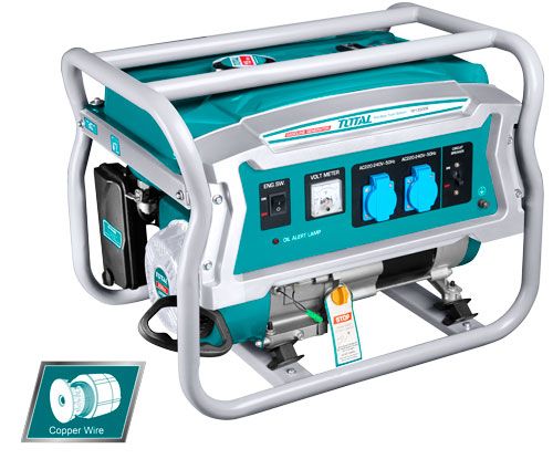 Gasoline generator TOTAL TP135006