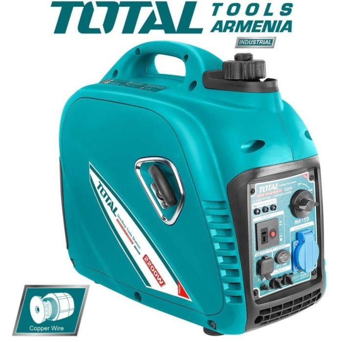 Генератор бензиновый(Инвертор) 2200 Вт    (TP530001)