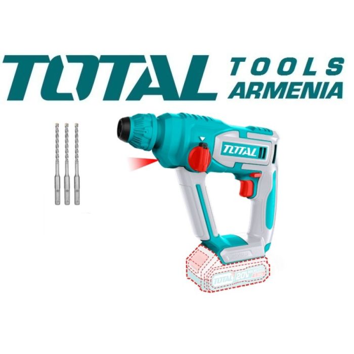 Cordless rotary hammer 1,5 J (TRHLI20168)