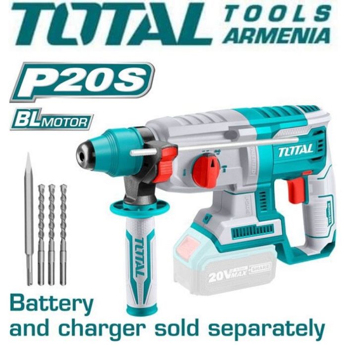 Lithium-Ion rotary hammer 20V (TRHLI20208)