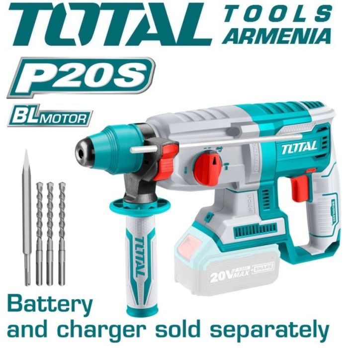 Lithium-ion rotary hammer 20V 2 J  (TRHLI20228)