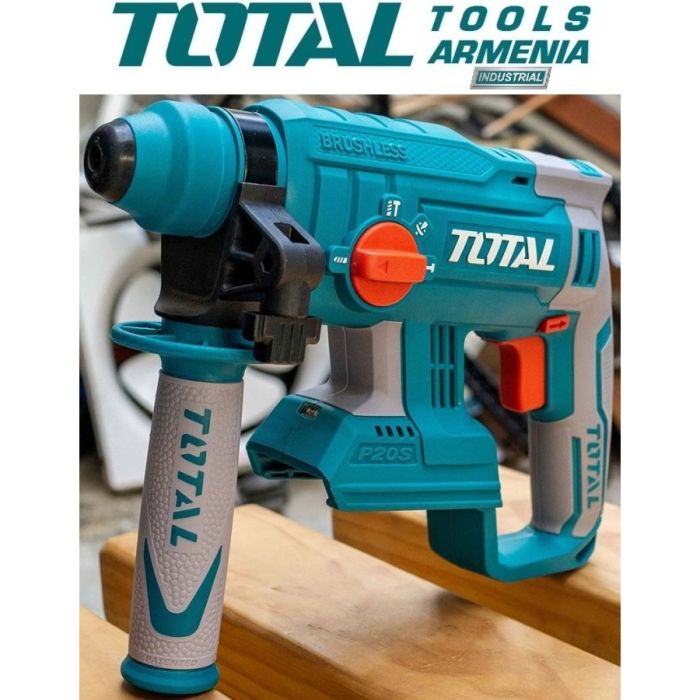 Литий-ионный Перфоратор 1,7 Дж /Бесщеточный Двигатель/ПРОМЫШЛЕННАЯ/INDUSTRIAL (TRHLI2201)