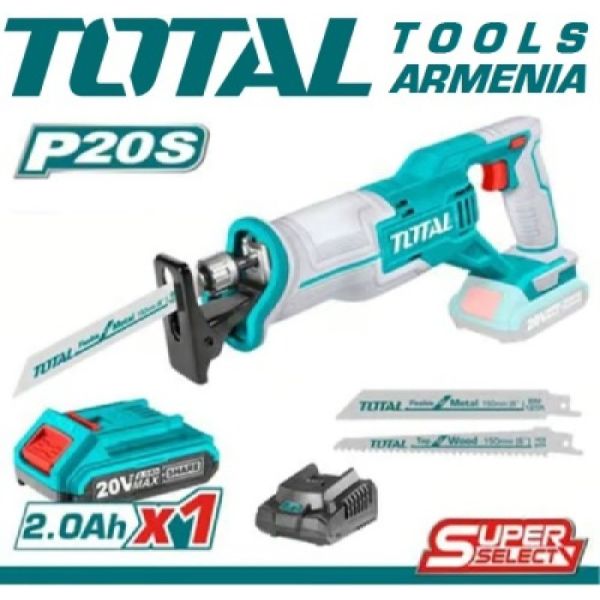 Аккумуляторная сабельная пила 20 В (TRSLI11521)