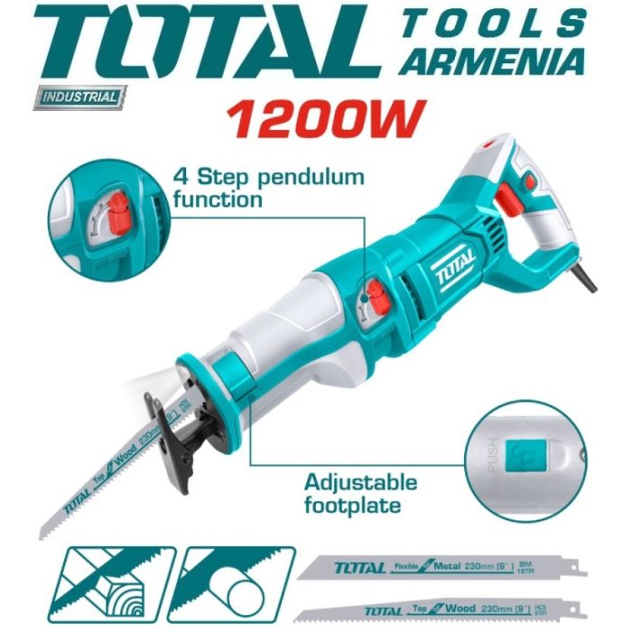 Reciprocating saw 1200 W (TS1001201)