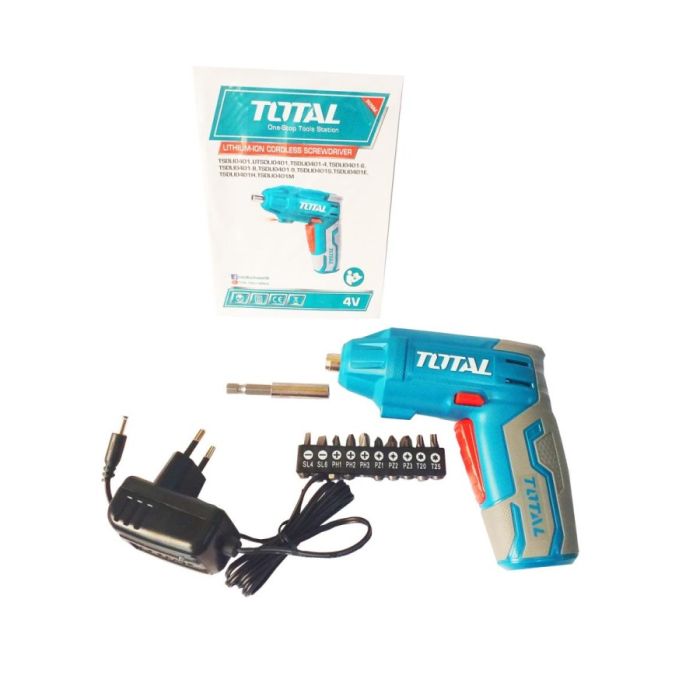 Li-ion Cordless Screwdriver 4 V/4Nm (TSDLI0401)