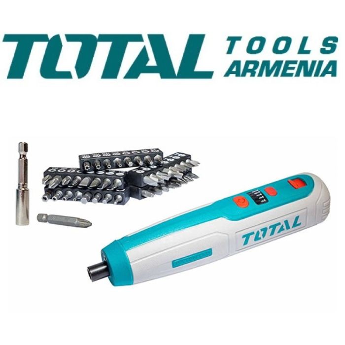 4V 42PCS Lithium-ion Cordless Screwdriver  (TSDLI0406)