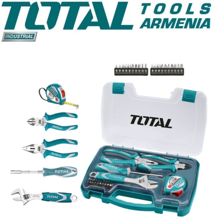 Набор ручных инструментов из 25 предметов (THKTHP90256)
