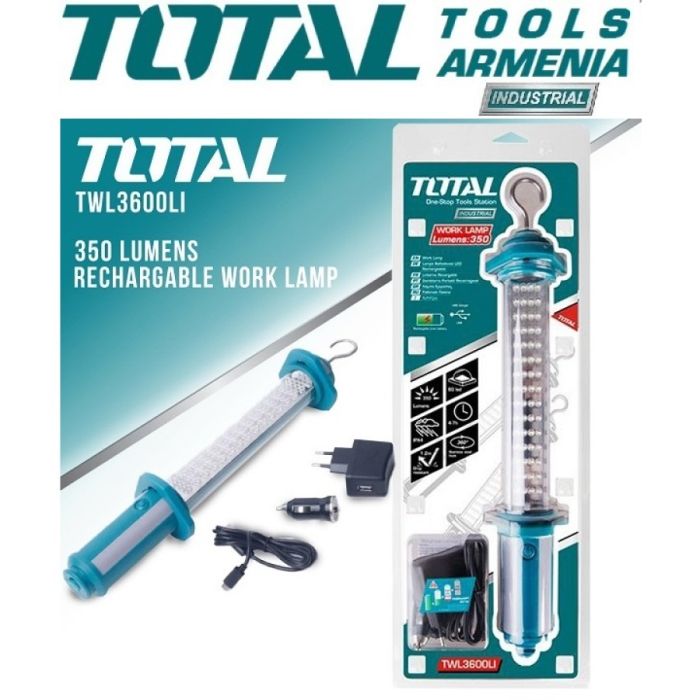 Перезаряжаемая рабочая светодиодная лампа 5 В / ПРОМЫШЛЕННАЯ / INDUSTRIAL (TWL3600LI)