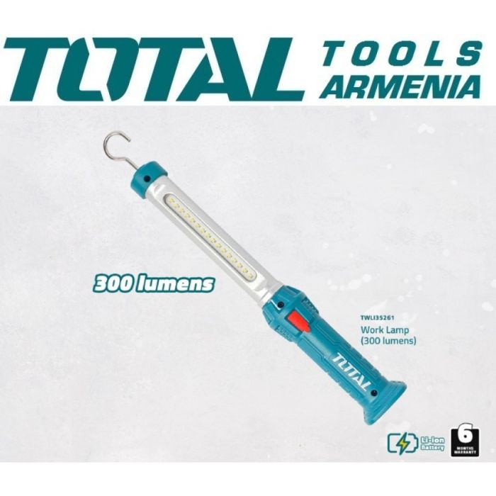 Перезаряжаемая рабочая светодиодная лампа 3.5 В (TWLI35261)