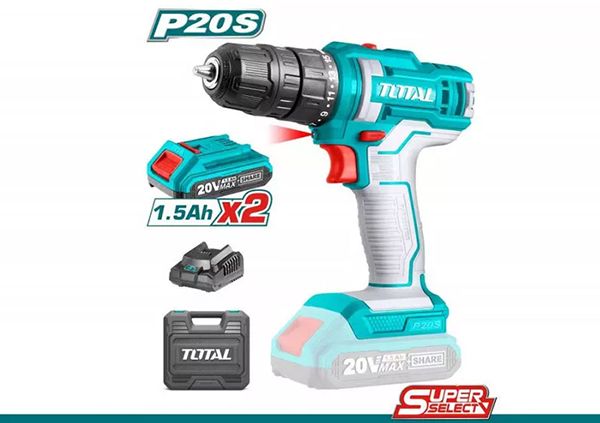 Lithium-ion cordless drill 20V / 1.5Ah (TDLI20028)