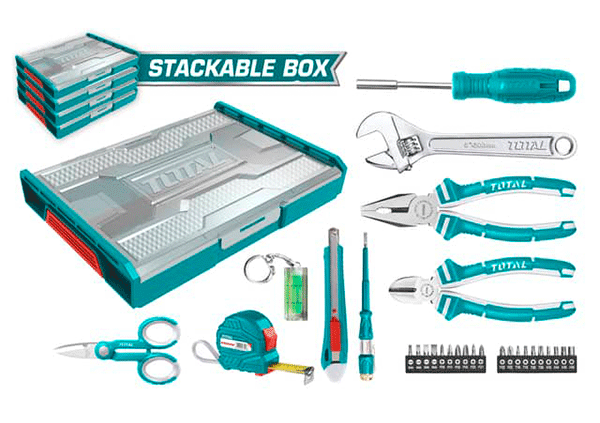 Գործիքների հավաքածու TOTAL THKTV02H291 29կտ 16633
