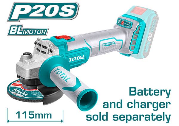 Lithium-ion angle grinder 20V (TAGLI201258)