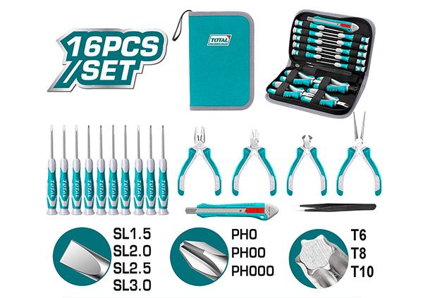 Набор инструментов 16 шт. (TKTTSK0162)