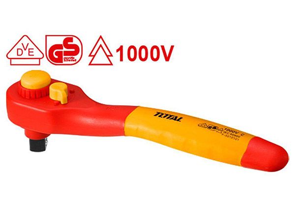 Изолированный ключ с трещоткой 1/2" - 250мм (THIRTH121)