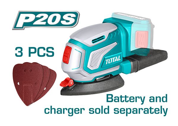 Li-Ion Palm Sander 20V (TDSLI2051)