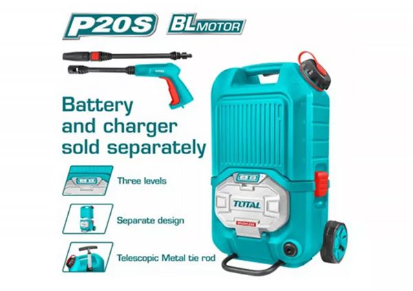 Lithium-ion high pressure washer 40 V (TPWLI4006)