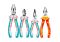 Set Of Pliers 4 Pcs (THT2K0456)