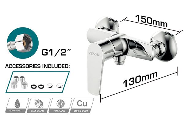 Однорычажный смеситель для душа (TSLBM41201)