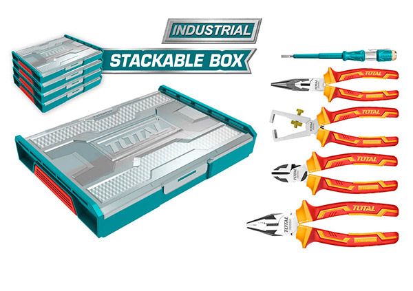 Набор диэлектрических инструментов до 1000В 5шт (THKTV02P051)