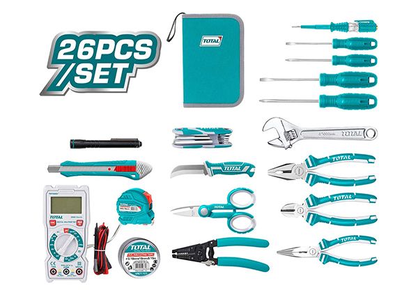 Набор инструментов электрика 26 шт. (TKETS0261)