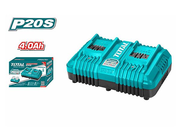 Двухпортовое быстрое интеллектуальное зарядное устройство 20 В (TCLI2034)