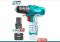 Lithium-Ion Drill 12V / 1.5 Ah TOTAL TDLI12208