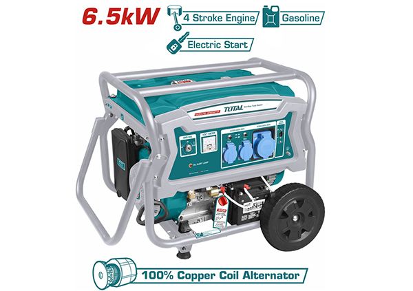 Gasoline generator TOTAL TP165006
