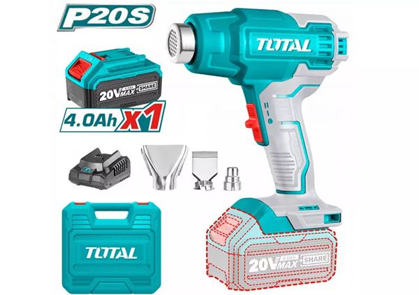  Lithium-ion heat gun 20V TOTAL TBLI20025
