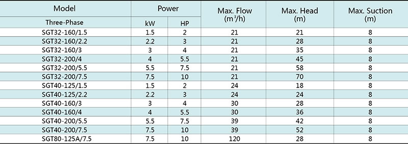 Центробежный насос SGT